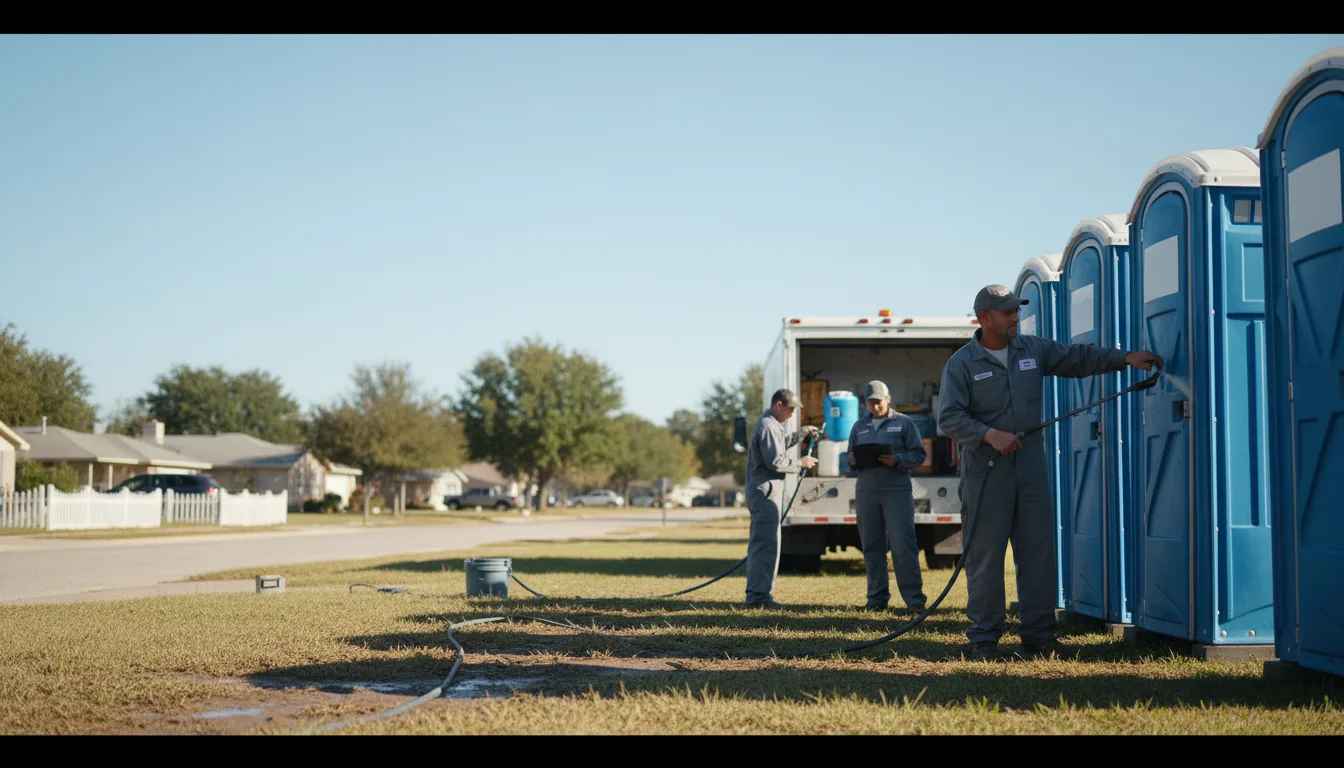 Long-Term Portable Toilet Rental in Petersburg, MI near me